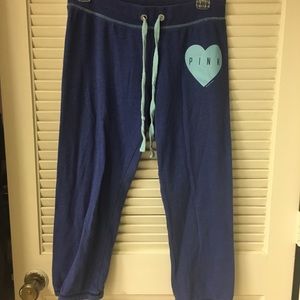 Cropped Pink Sweatpants